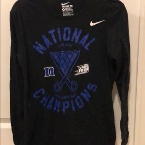 Duke Blue Devils Nike Long Sleeve